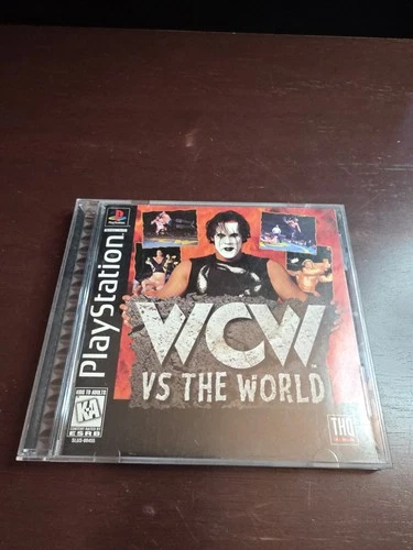 WCW vs. The World (Sony PlayStation 1, 1997) PS1 Complete In Box