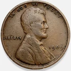 1909-P Lincoln Wheat Cent Penny 1c VG+ * Original Surfaces* 1909P #7