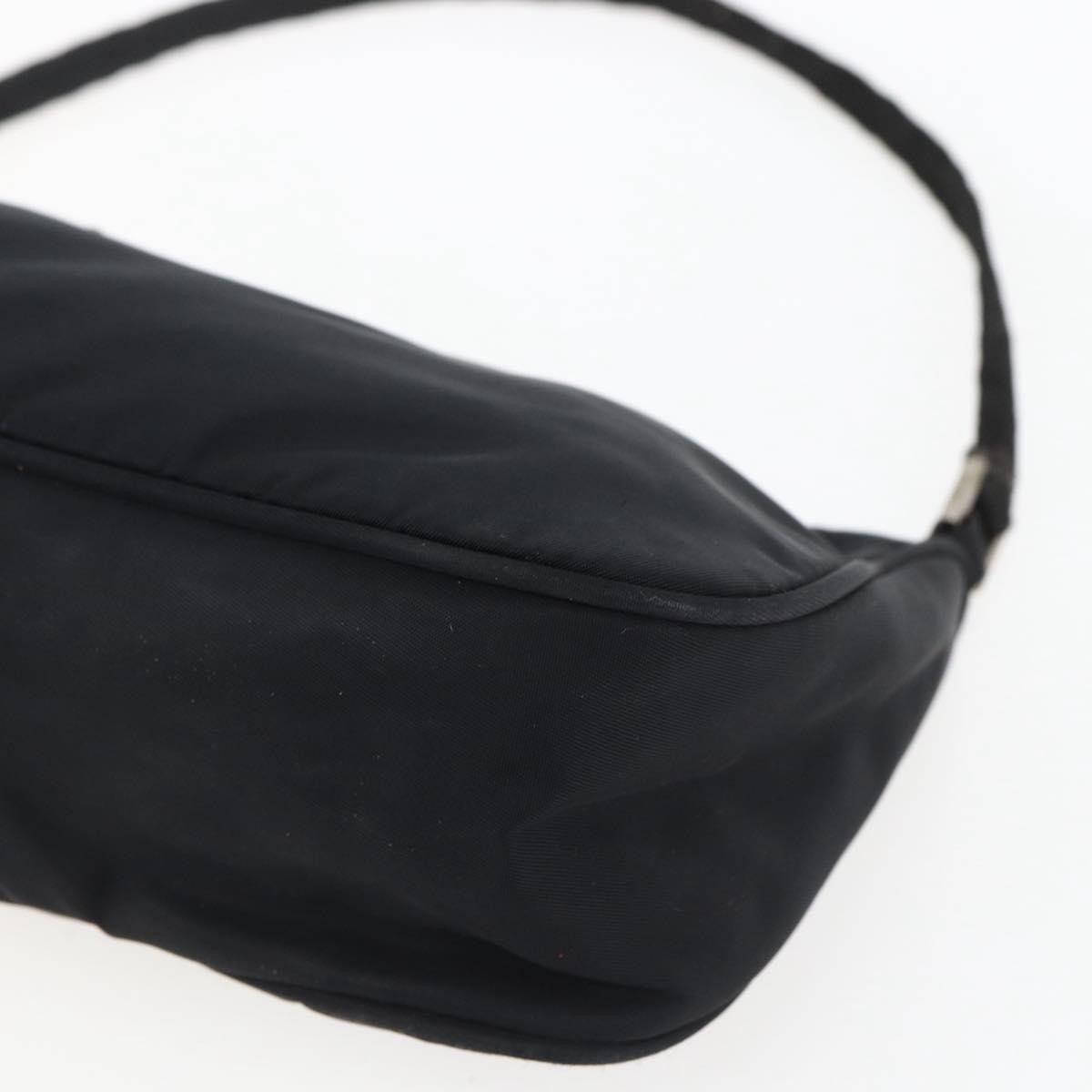 PRADA Hand Bag Nylon Black Silver Auth ep12953 thumbnail 10