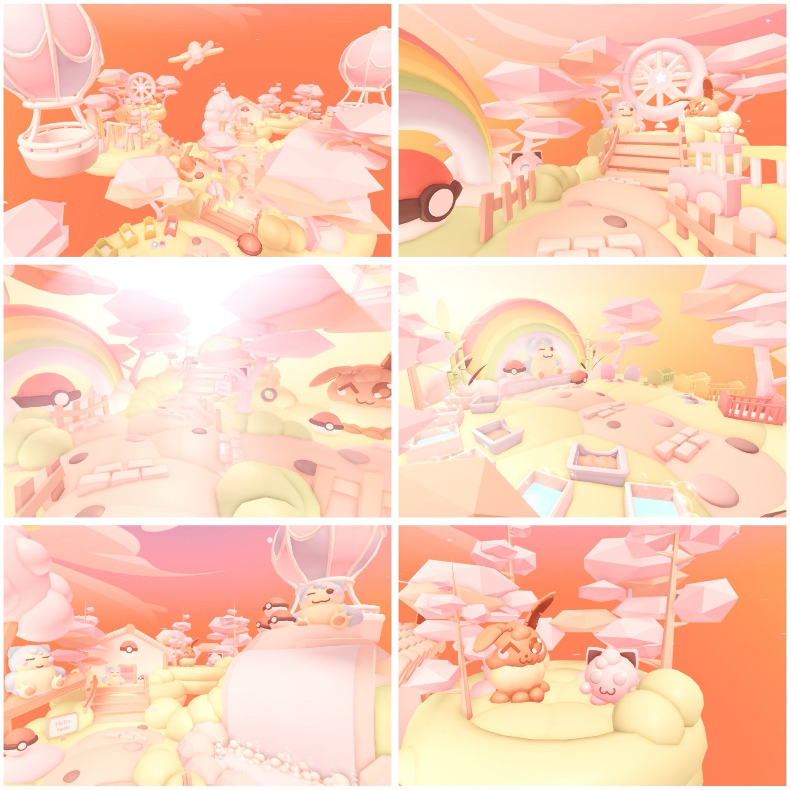 🍭🐕 Pokemon Cutecore Aesthetic Eevee Snorlax Jigglypuff Adopt Me House 🐕🍭
