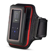 Black Neoprene Microfiber Workout Sports Armband Case Gym Carrying Pouch for ...