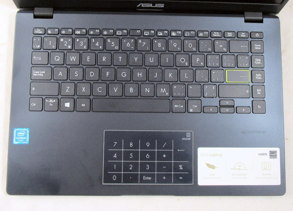 Portátil ASUS VivoBook E410MAB 2 discos duros, batería NUEVA, 14" Foto 4 de 4