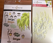 Altenew Willow Branches Die Set and Layering stencil set Exclusive