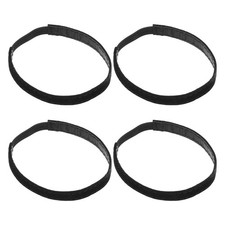 2 Pairs High Heels Shoe Straps Detachable Elastic Heel Strap, Suede Black