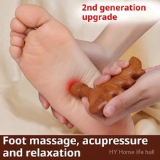 Sandalwood Foot Acupoint Massager - Reflexology Stick