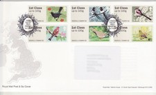 GB Stamps First Day Cover Post and Go Birds of Britain II, nature, egg SHS 2011