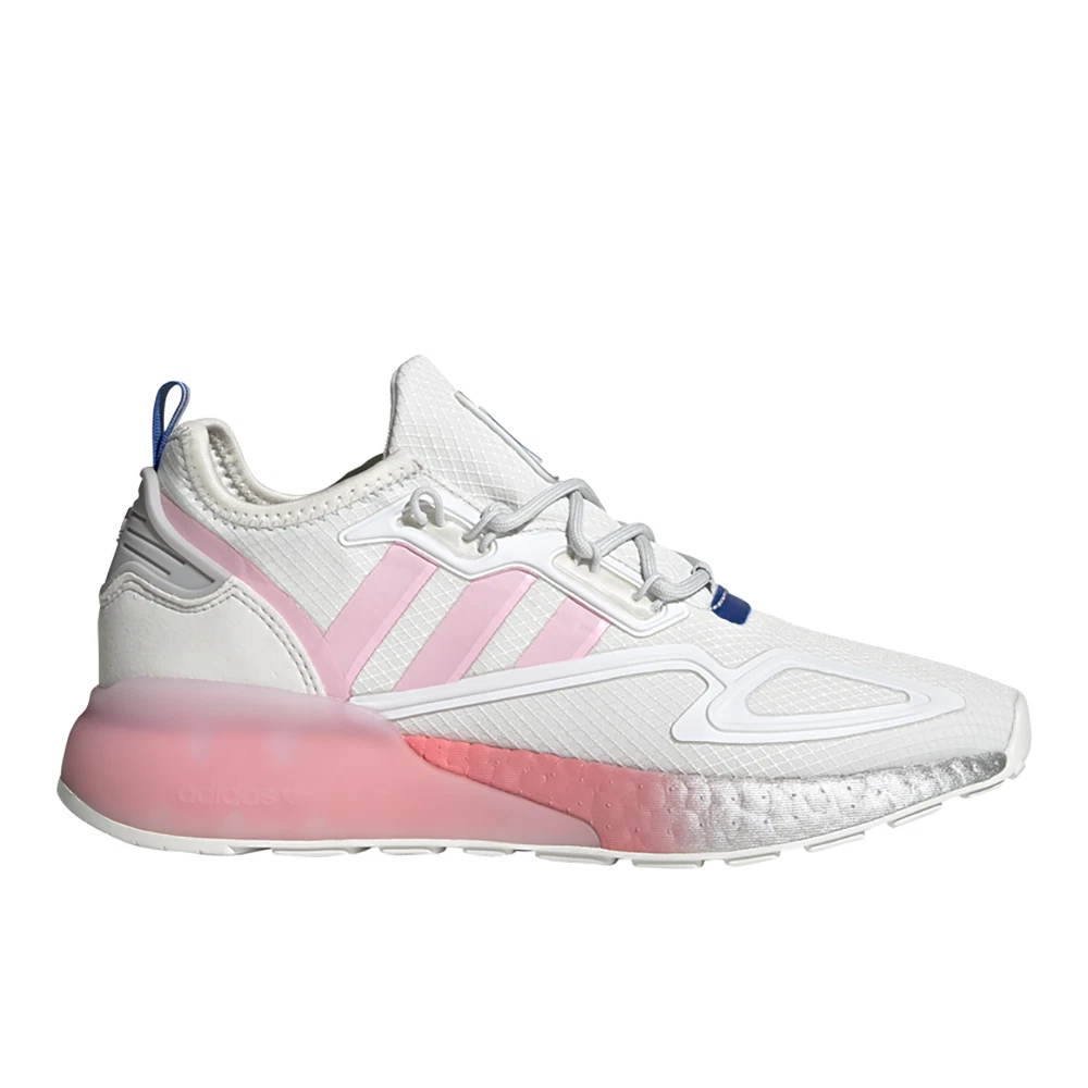 Adidas ZX 2K Boost White True Pink W for sale | eBay