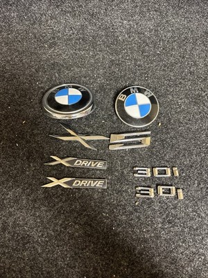 BMW OEM Trunk Badges/hood And Doors emblems For A BMW X5