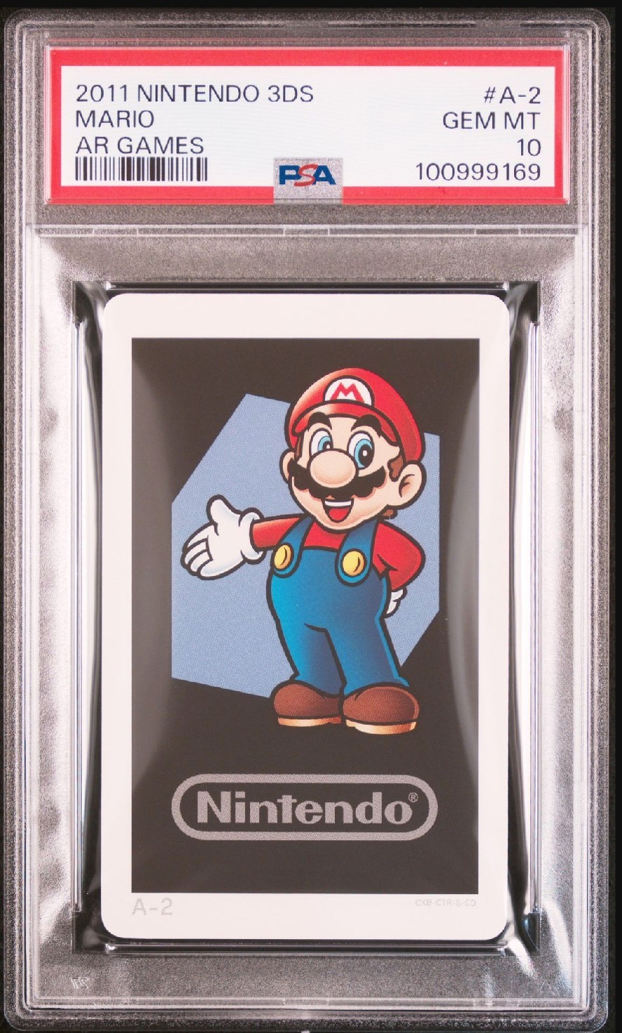 Psa 10 Mario A-2 2011 Nintendo 3Ds Ar Cards