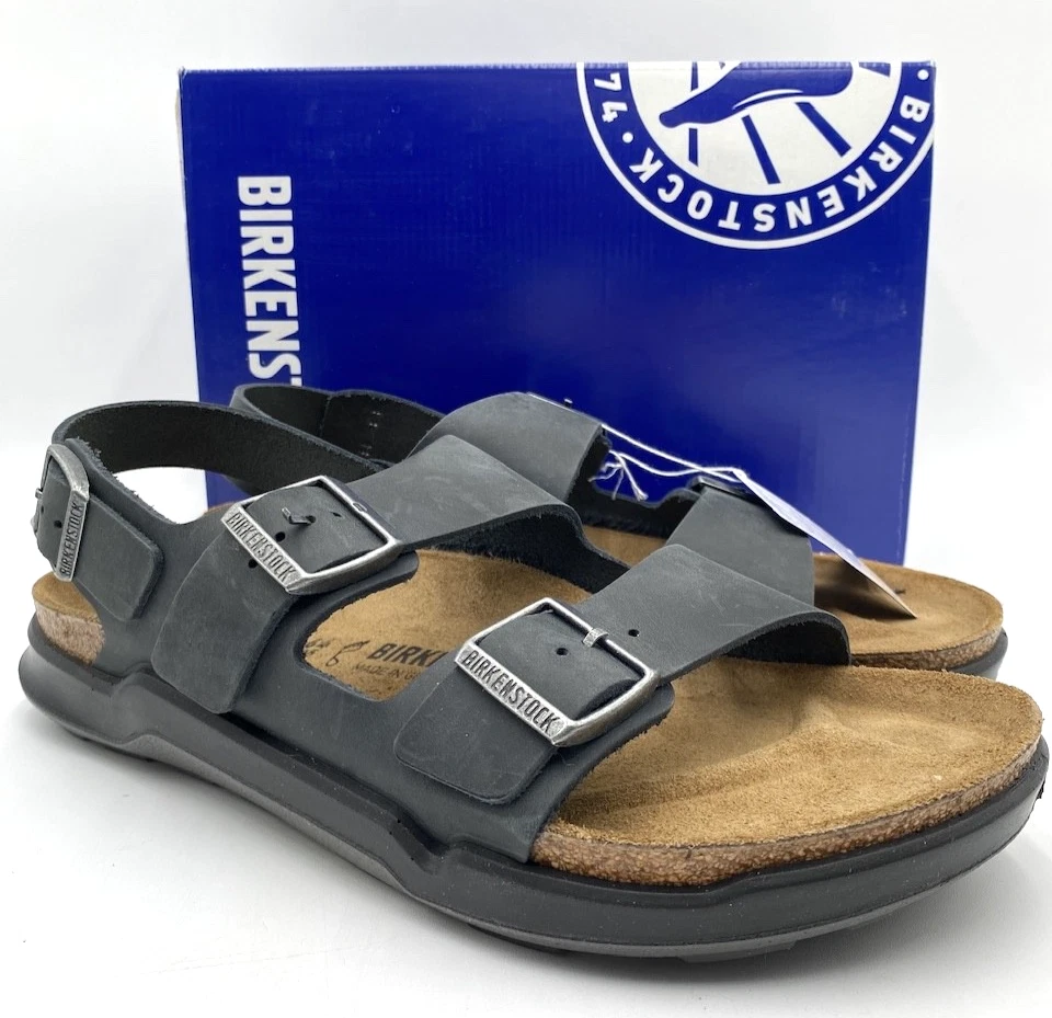 BIRKENSTOCK MILANO CT Women's NEW Sandals Black Multiple Sizes