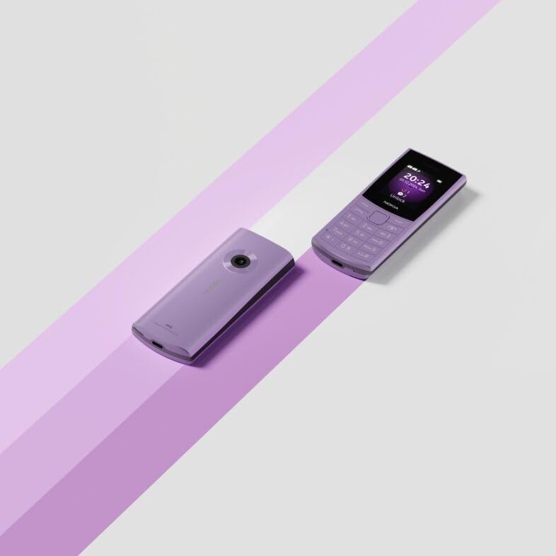 Nokia 110 4G Mobile Phone - Unlocked, Big Buttons, Easy to use