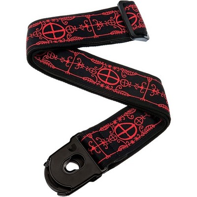 D'Addario Planet Waves 2'' PLANET LOCK Strap Voodoo
