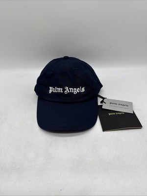 Palm Angels Classic Logo Adults Adjustable Cap Navy Neu