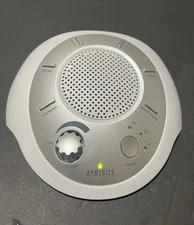 Homedics SS-2000A White Noise Sound Sleep Therapy Machine 6 Sounds with Timer