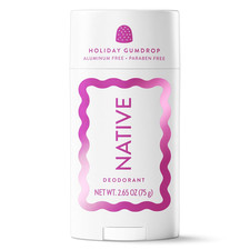Native Holiday Gumdrop Aluminum Free Deodorant Stick 2.65 oz