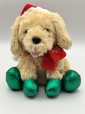 Christmas Sound N Light Animatronics Dog Sings And Vibrates Around