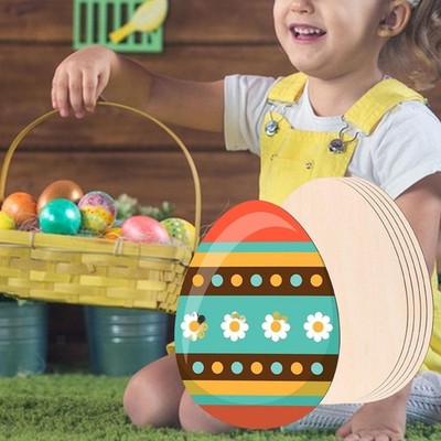 Holz Osterei Malset für Kinder - DIY Basteln und Party Deko