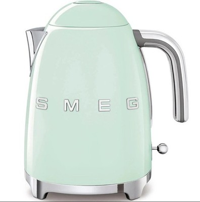 SMEG Retro 7 Cup Electric Kettle, Pastel Green, NEW - FREE Shipping!