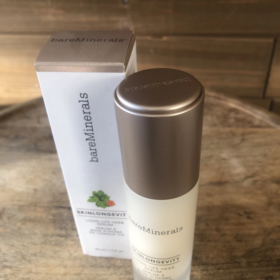 Suero de hierbas BareMinerals Skinlongevity Long Life 50 ml 1,7 oz Foto 3 de 4
