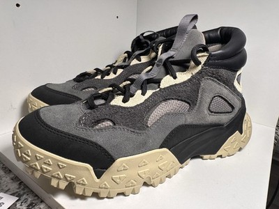 Timberland Motion Scramble Hiker Mid Boots Mens Sz 10.5 Black Nubuck New $400