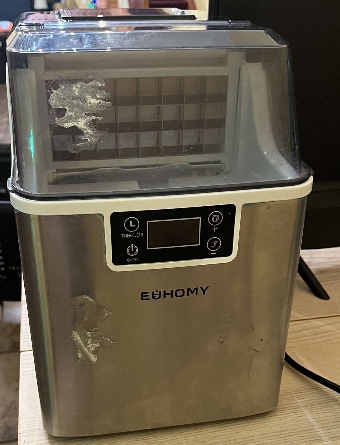 EUHOMY Countertop Ice Maker Machine: MODEL  IM-FP