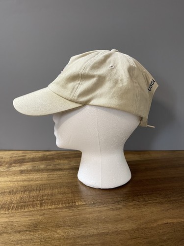 US Open 2005 Pinehurst Hat Cap Strap Back Mens Adjustable Logo Beige USGA - Picture 2 of 5
