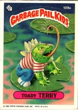 1986 Topps Garbage Pail Kids – Gross, Weird, and Weirdly Valuable Toady Terry