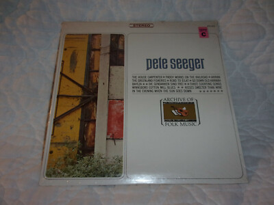 PETE SEEGER ARCHIVE OF FOLK MUSIC LP NEW SEALED FS-201 STEREO BANJO