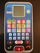 VTech Call and Chat Learning Phone  Games Ages 2-5 With Batteries Tested Works