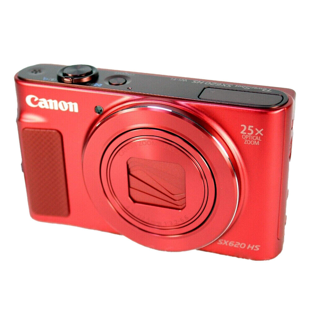 Canon PowerShot SX620 HS Digital Camera (Red) 1073C001 Canon PowerShot SX620 HS Digital Camera (Red) 1073C001
