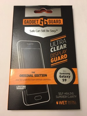 Gadget Guard HD FILM Screen Protector for Samsung Galaxy S9, Original Edition