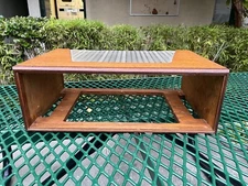 H.H. SCOTT TUBE STEREO RECEIVER WOOD CABINET CASE ENCLOSURE read pls