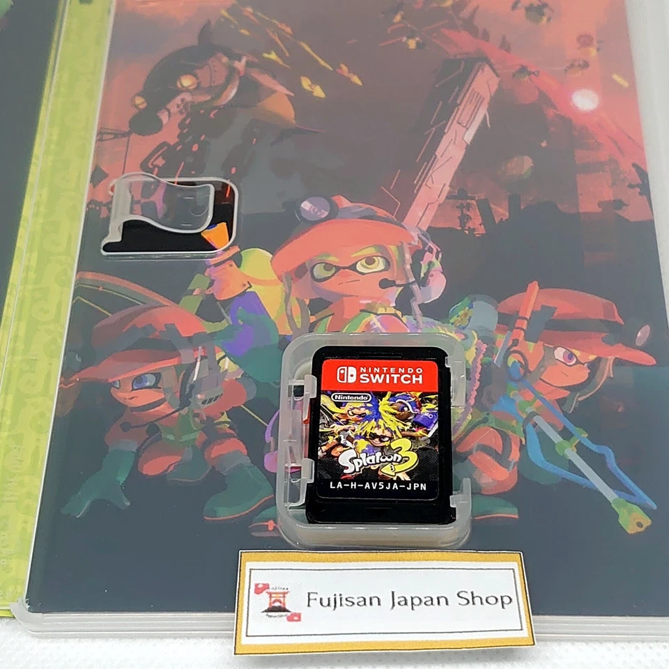 Splatoon 3 Nintendo Switch Game Japan Version - Image 2 of 3