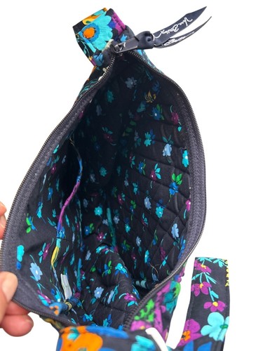 Vera Bradley Midnight Blues Floral Quilted Crossbody Bag Adjustable Strap - Bild 6 von 10