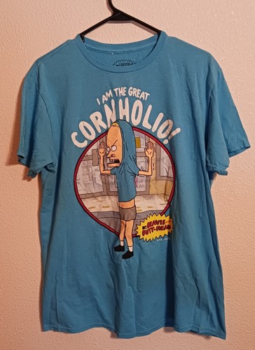 Tee Luv Men's 'I Am Cornholio' Beavis And Butt-Head T-Shirt - Vintage Cartoon Graphic Tee - View #7