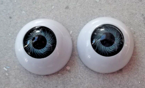 Ein Paar 26 MM Halb Rund Acryl Puppe Augen Geeignet für Bjd Puppen 4 Farben - Bild 4 von 6