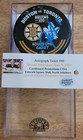 Boston Bruins Centennial Autographed Swayman Warmup Puck Game 7 RD1 vs Toronto  — photo 8