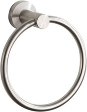 Bathroom Hand Towel Ring Stainless Steel , Round Towel Racks for Bathrooms