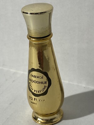RARE Woodhue Bath Perfume Faberge PREOWNED 50