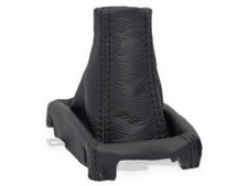 SCHALTMANSCHETTE FUR TOYOTA C-HR 2016-2023 automatik SCHALTSACK LEDER SCHWARZ