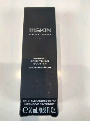 NEW NIB 111Skin Vitamin C Brightening Booster 20ml .68 Oz 111 Skin    AUTHENTIC