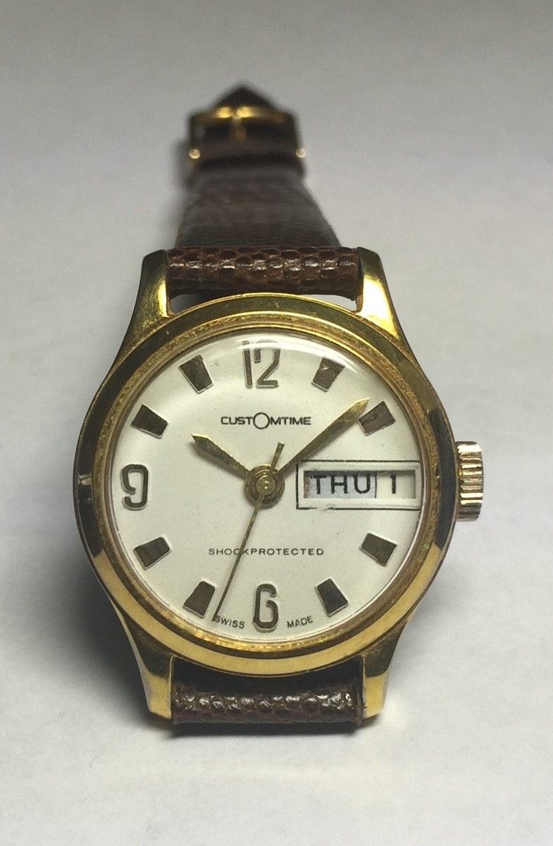 Vintage 1960's Customtime Swiss Mechanical Ladies Watch | eBay