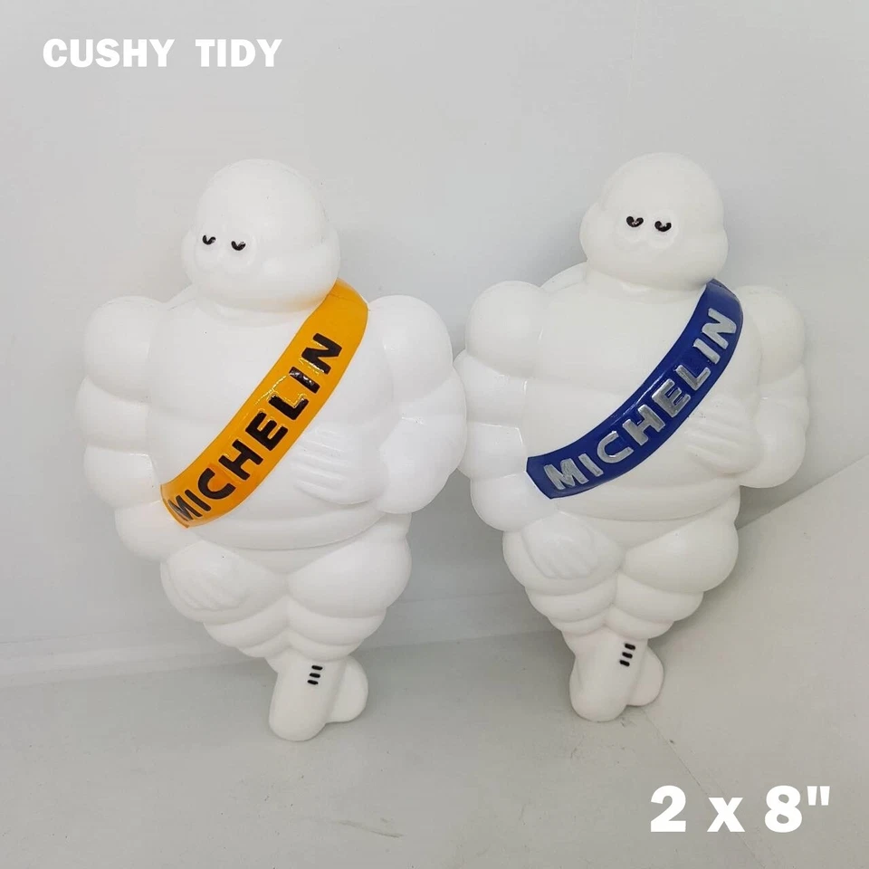 2x8" Bibendum Collectible Michelin Man Doll Advertise Tire Decorate Welcome Sign - Image 2 of 4
