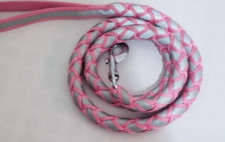 PINK REFLECTIVE SAFETY DOG PET LEASH 3FT