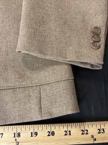 Abrigo/pantalones deportivos vintage marrón Levi's ropa deportiva pantalones de acción talla 42R - Imagen 2 de 19