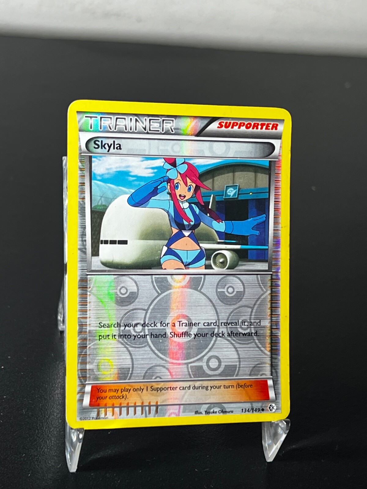 Pokemon: Boundaries Crossed-Skyla 134/149  Reverse Holo Pre-Owned