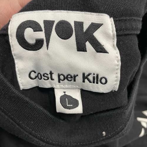 COASTPERKIL WASHED TYPO LOGO TEE , Cost Per Kilo Big Graphic Shirt Mens Large - Picture 3 of 4