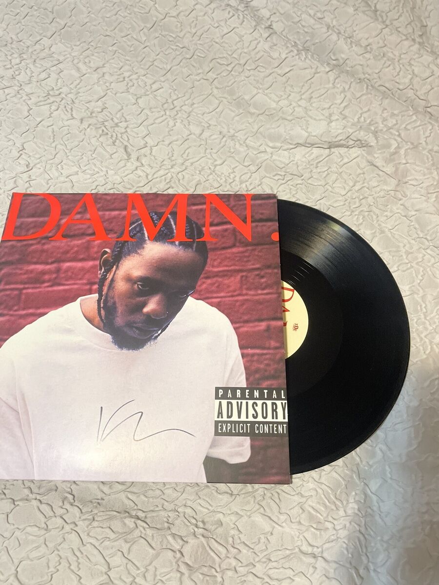 KENDRICK LAMAR **SIGNED AUTOGRAPH** ALBUM VINYL RECORD KENDRICK LAMAR **SIGNED AUTOGRAPH** ALBUM VINYL RECORD