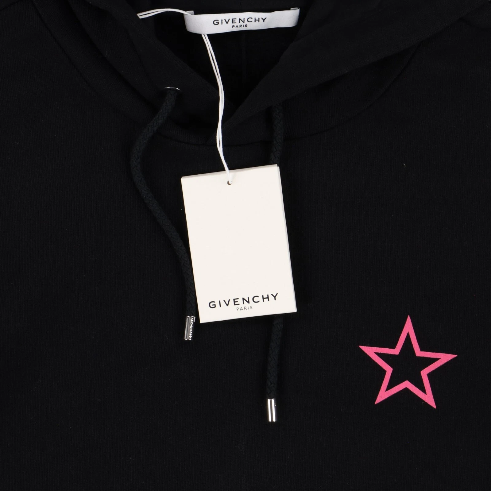 Felpa con cappuccio oversize Givenchy Black Birds Of Paradise Taglia M SS18