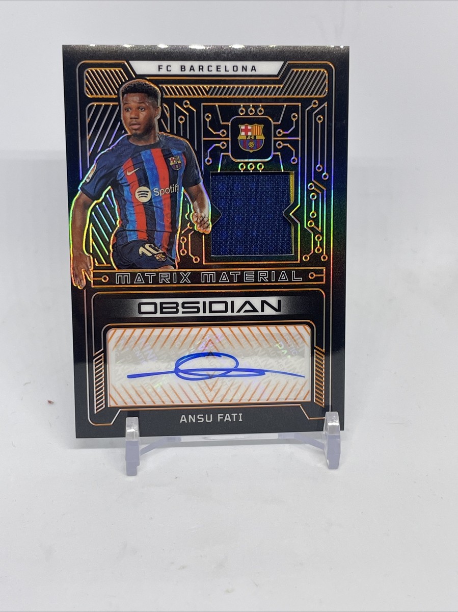 売れ筋がひ新作！ Ausu アンス・ファティ Panini Card Autograph